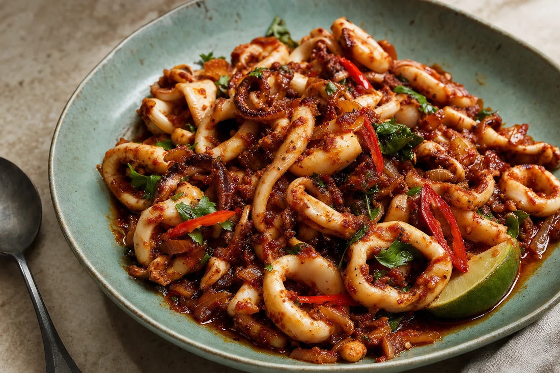 Sambal Tumis Calamari