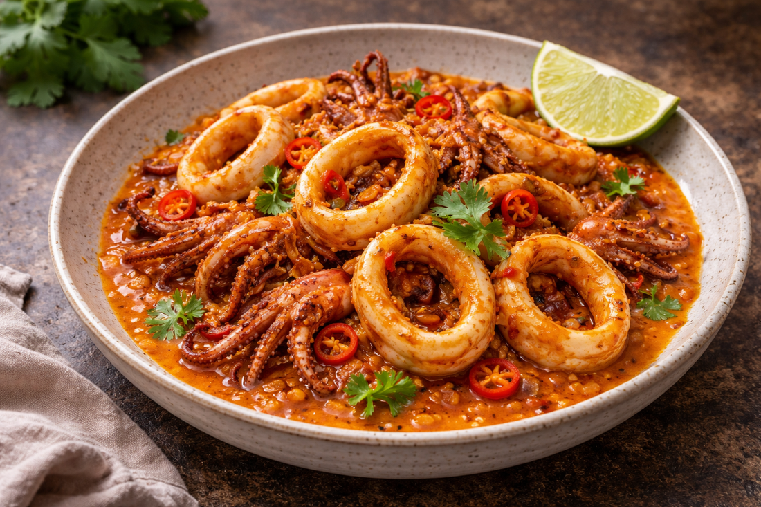 Sambal Tumis Calamari
