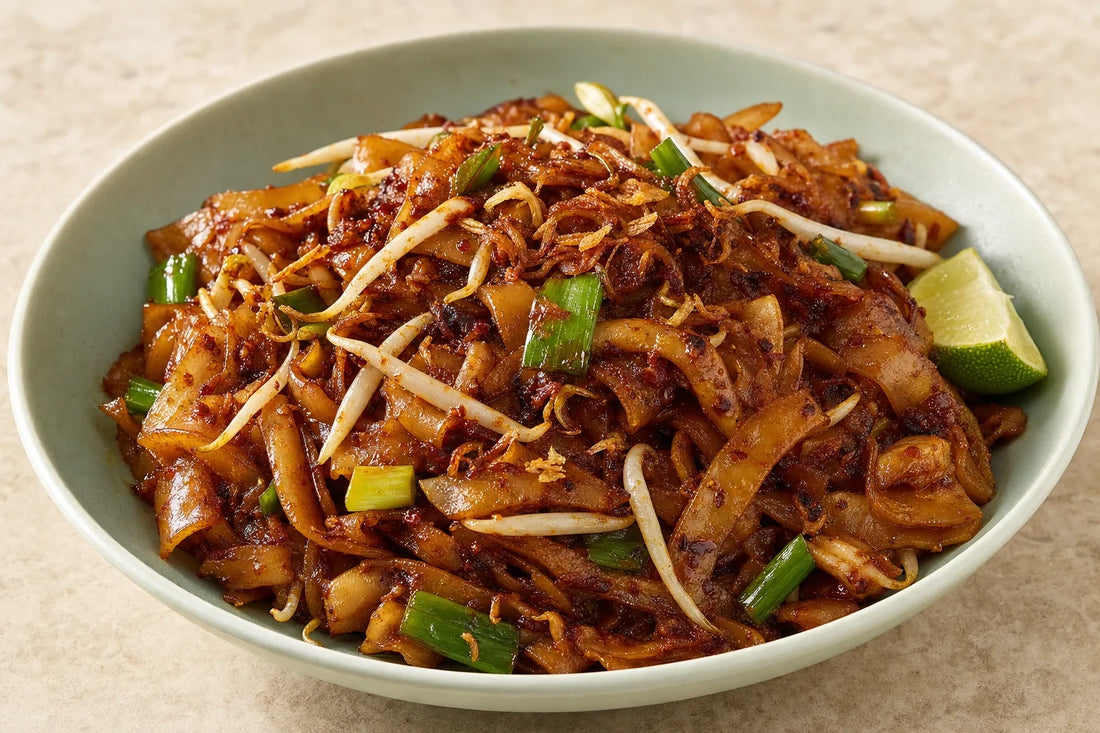 Sambal Tumis Fried, Rice Noodles