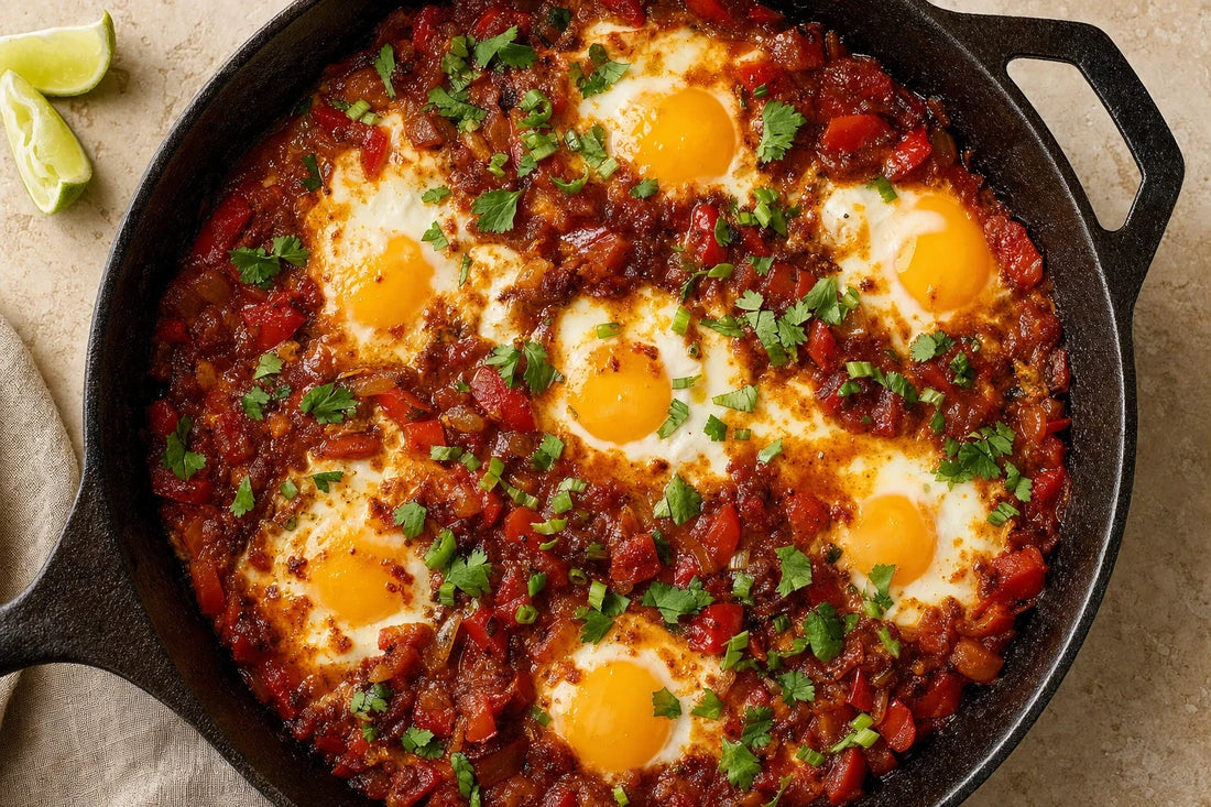 Sambal Tumis Shakshuka-Style Eggs