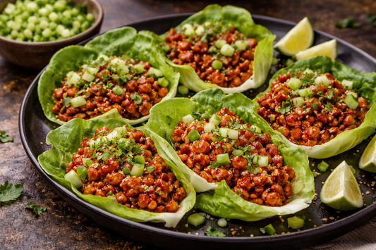 Sweet Chili Sambal Chicken Lettuce Cups