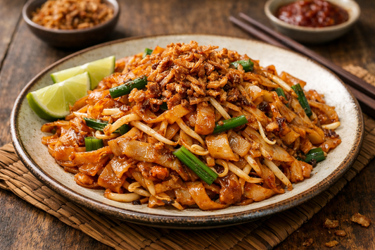 Sambal Tumis Fried, Rice Noodles